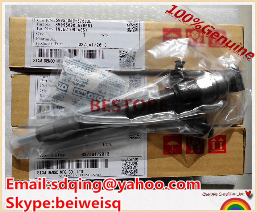 Denso original common rail injector 095000-5760 for Mitsubishi 4M41 1465A054