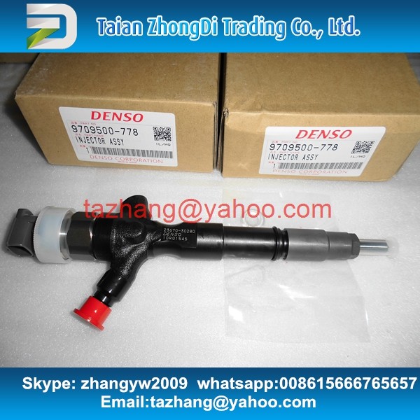 Denso original injector 095000-5801 for Ford Transit 6C1Q-9K546-BC