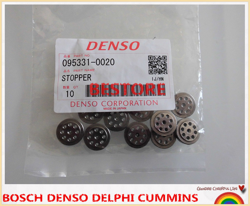 Denso Original and new stopper 095331-0020 for PCV valve, HP0 pump, 10pcs/set